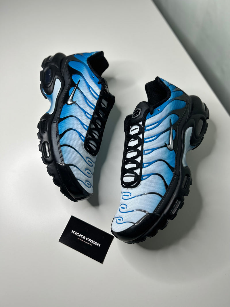 NIKE AIR MAX PLUS TN 'BLACK NEPTUNE BLUE'