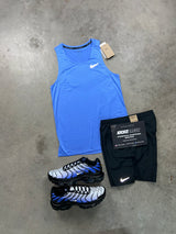 Nike Miler Vest Dri Fit ADV Royal Pulse Mens Set