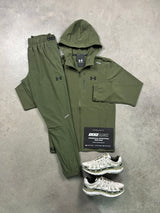 Under Amrour Woven Khaki Green Tracksuit