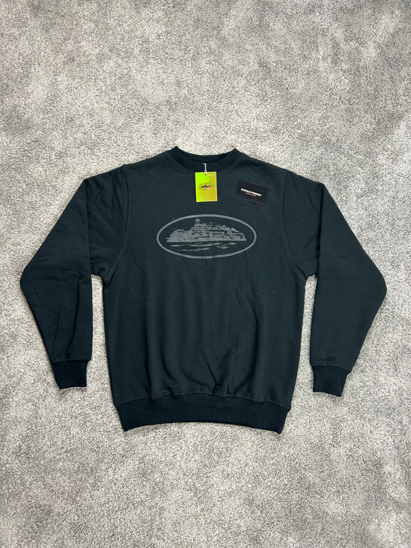 Corteiz Black Alcatraz Jumper