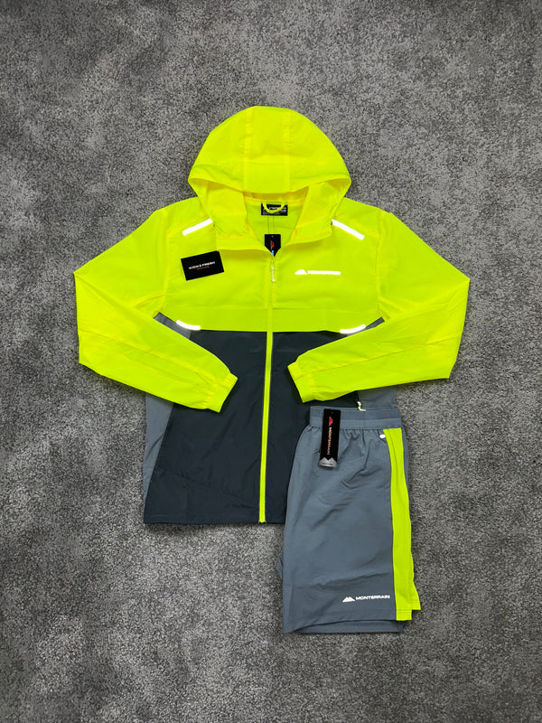 Monterrain Chase Neon Volt Windrunner MENS SET