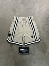 YELIR World Mesh Beige Cream Shorts