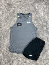 Nike Miler Tee Vest Grey