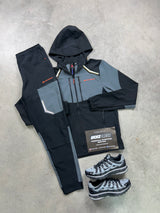 Monterrain Vault Black Orange Tracksuit