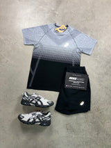 Asics Seamless Black Grey Fade Mens Set