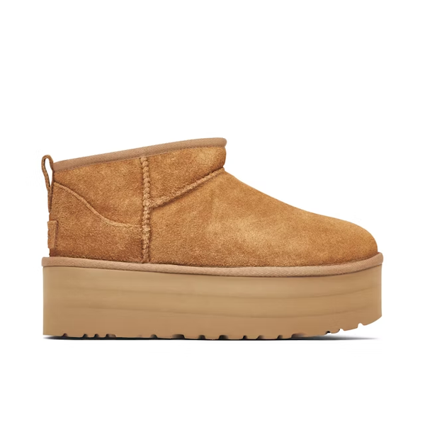 UGG Classic Ultra Mini Platform Chestnut Womens 1135092-CHE