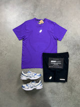 Asics Seamless Edo Purple Mens Set