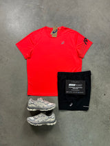 Asics Icon Flash Red Black Mens Set