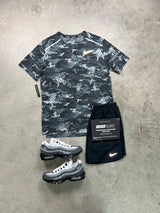 Nike Rare OG Miler Camo Black Grey Mens Set