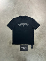 YELIR WORLD Black Relaxed Fit Collage Y Tee Shirt