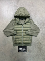 Yelir World Panel Khaki Green Jacket