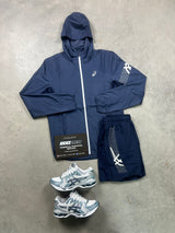 Asics Icon Cream Navy Windrunner Men’s Set