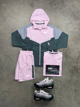 Nike 3 Piece Windrunner Pink Foam Mens Set