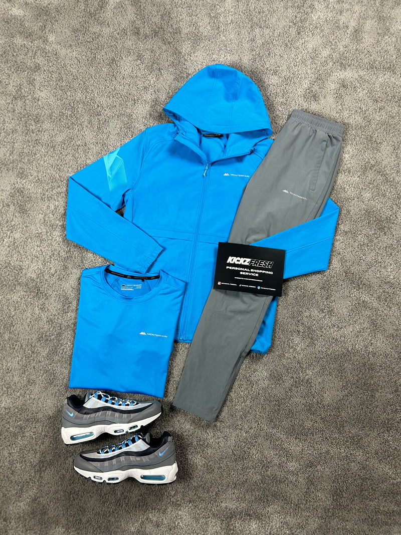 Monterrain 3 Piece Windrunner University Blue Flash Tracksuit