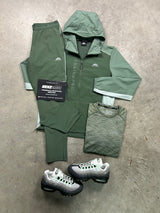 Trailberg Triathlon Khaki Green 3 Piece Tracksuit