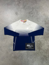 Asics Seamless Long-sleeve Cream Navy