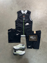 Nike 3 Piece Exclusive Meekz Black Gilet Mens Set