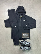 North Face Trishul Woven Black Tracksuit