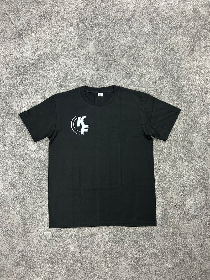 Kickz Fresh Black Print Tee Shirt