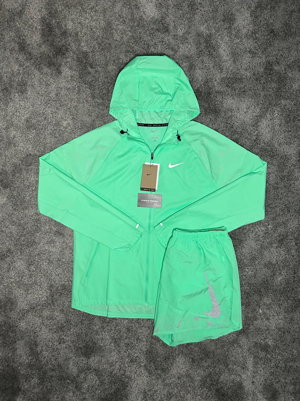 Nike Repel Mint Green Windrunner mens Set