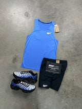 Nike Miler Vest Dri Fit ADV Royal Pulse Mens Set