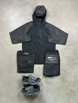 Trailberg 3 Piece Windbreaker Aspect Black Reflective Mens Set