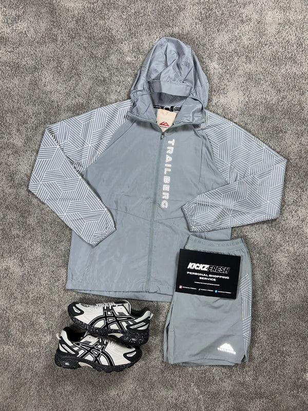 Trailberg Axis Windrunner Grey Fog Mens Set