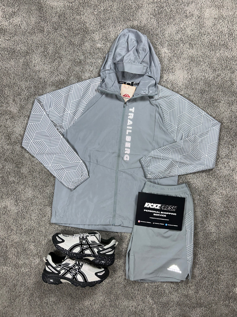 Trailberg Axis Windrunner Grey Fog Mens Set
