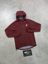 Asics Elite Shell Burgundy Windbreaker Jacket