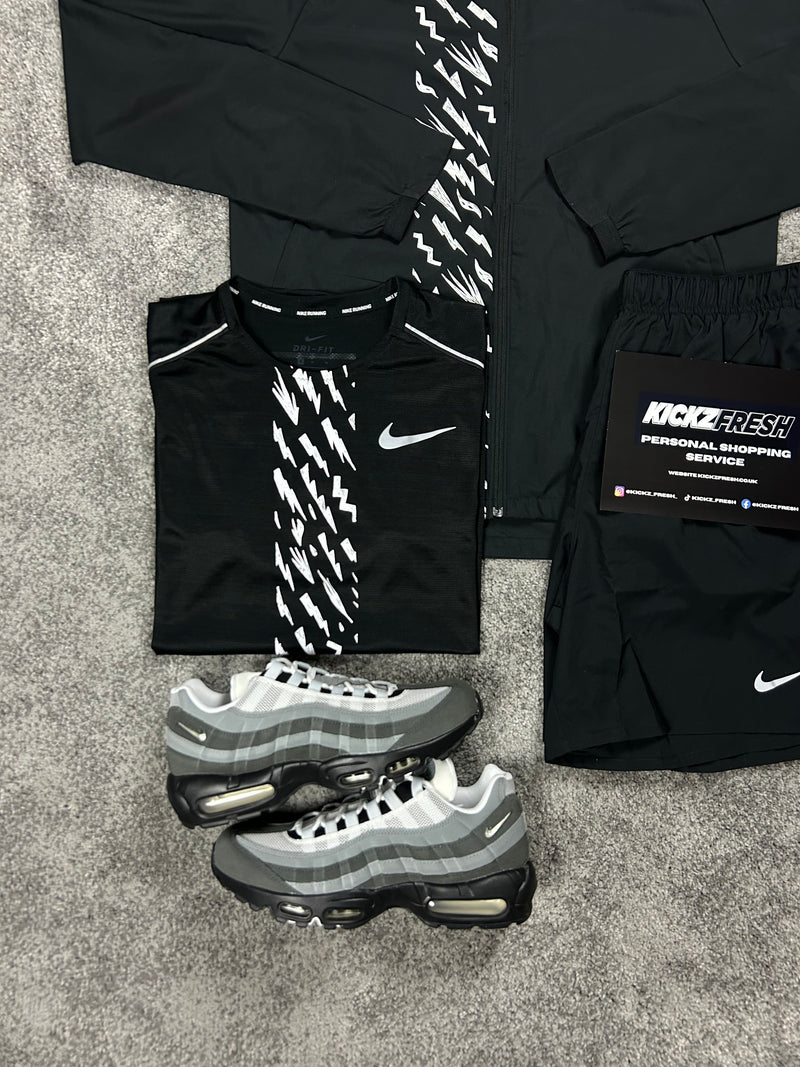 Nike 3 Piece Windrunner Lightning Bolt Reflective Mens Set