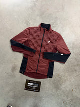 Asics Road Padded Burgandy Jacket