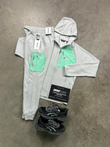 Berghaus Pavey Light Grey Mint Tracksuit