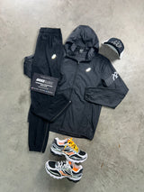 Asics Icon Black Reflect Windrunner Tracksuit