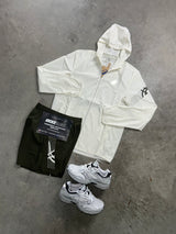 Asics Icon Windrunner Cream Khaki Mens Set