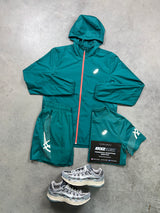 Asics Icon Lake Green Windrunner Men’s Set