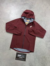 Asics Elite Shell Burgundy Windbreaker Jacket