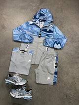 Fresh Core Marble Blue 3 Piece Windset