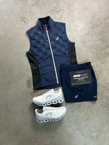 Asics Gilet Midnight Navy Mens Set