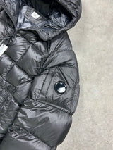 C.P Company D.D Shell Black Puffer Jacket