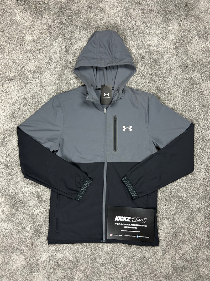 Under Armour Vanish Grey Black Jacket