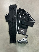 Yelir World Black White Stripe Tracksuit