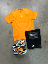 Asics Seamless Orange Core Black Mens Set