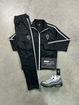 Yelir World Black White Stripe Tracksuit