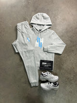 YELIR World Reverse Y Grey Ice blue Tracksuit