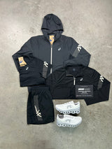 Asics Icon Black White 4 Piece Mens Set