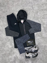 Trailberg Black Reflective Axis Tracksuit