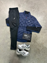 Asics Road Padded Navy Tracksuit