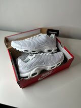 Nike air max plus TN "triple white"