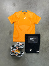 Asics Seamless Orange Core Black Mens Set