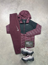 Nike Divison Reflective Burgundy  Beetroot Tracksuit